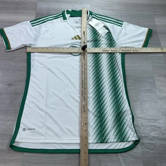 NEW Algeria Soccer Jersey Mens Small White Home Adidas AEROREADY FAF JSY HE9254 - Picture 7 of 10